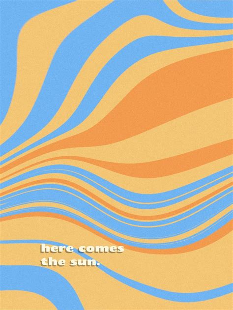 Here comes the sun. Iphone wallpaper | Wallpaper, Yellow iphone, Iphone ...