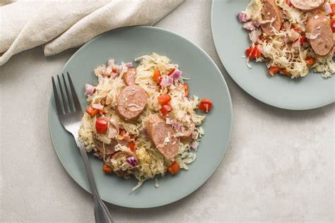 German Sausage and Sauerkraut Recipe