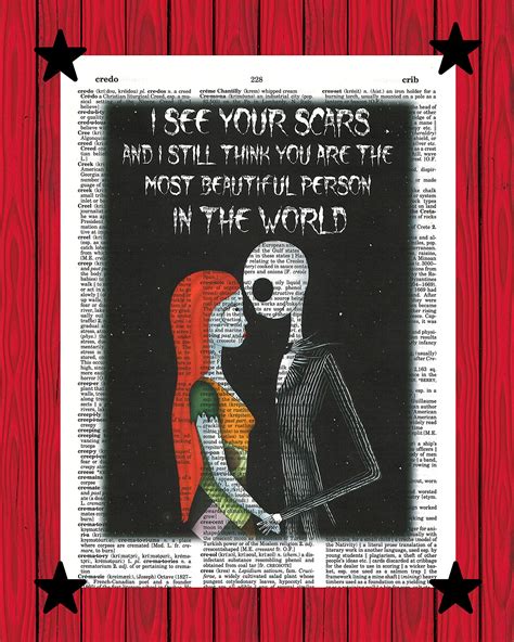 Buy Nightmare Before Christmas Wall Decor Jack and Sally I See Your s ...