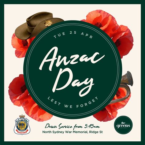 ANZAC Day at The Greens - North Sydney Living