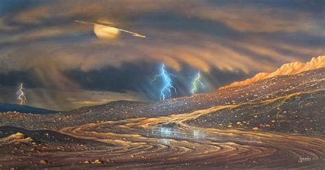 Heavy Rainstorms With Hybrid Ice Detected On Saturn’s Largest Moon Titan