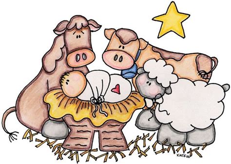 Nativity Animals Clipart