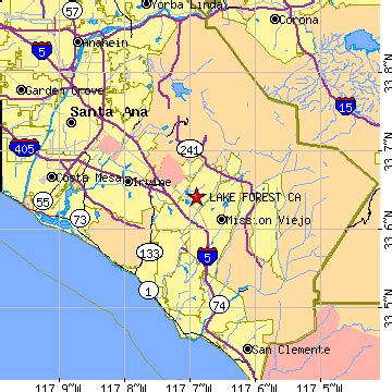 Lake Forest, California (CA) ~ population data, races, housing & economy