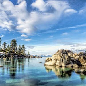 Sand Harbor Sunset Photograph by Martin Gollery - Fine Art America