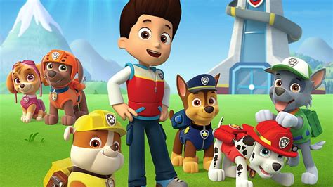 Hd Wallpaper Tv Show Paw Patrol Cartoon Dog Toy Human