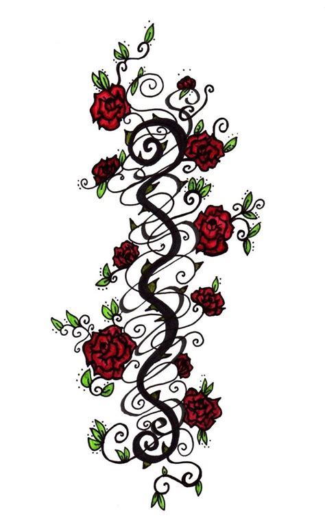 31 best Rose With Thorns Tattoo images on Pinterest | Thorn tattoo ...