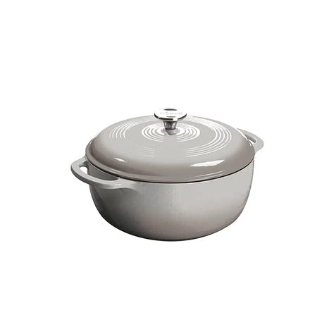 Lodge Enamel Dutch Oven, 6Qt, Gray | The Home Depot Canada