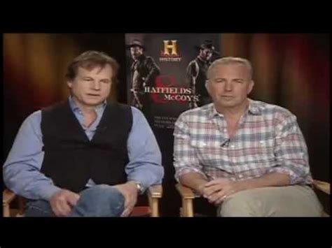 Kevin Costner & Bill Paxton about Hatfields & McCoys on CBS Atanta ...