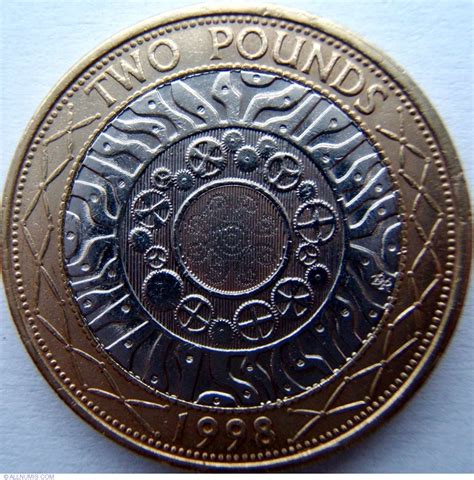 2 Pounds 1998, Elizabeth II (1952-present) - Great Britain - Coin - 2968