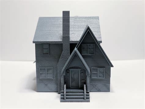 Custom 3D Printed House Model DETAILED - Etsy