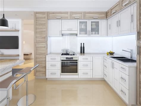 Kitchen Designs White Shaker Cabinets - Image to u