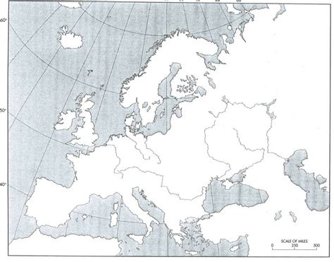 Blank Physical Map Of Europe Printable United States Map | The Best ...