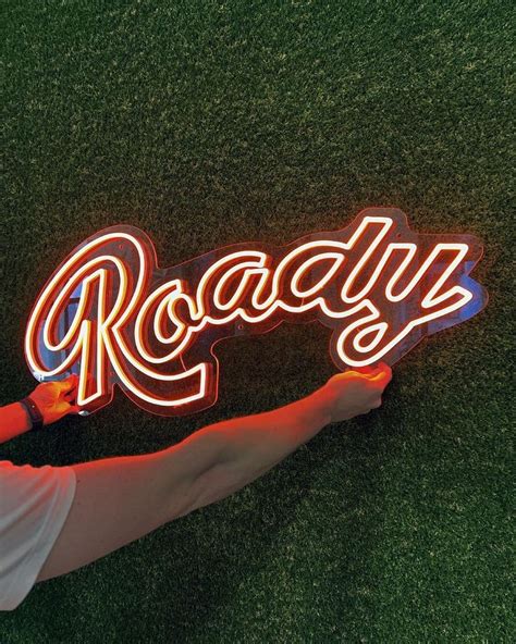 Custom Made Neon Signs, Roady Neon Sign, LED Business Sign | Neon signs ...