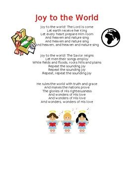 Joy to the World lyrics by Hart Adventures on TPT | TPT