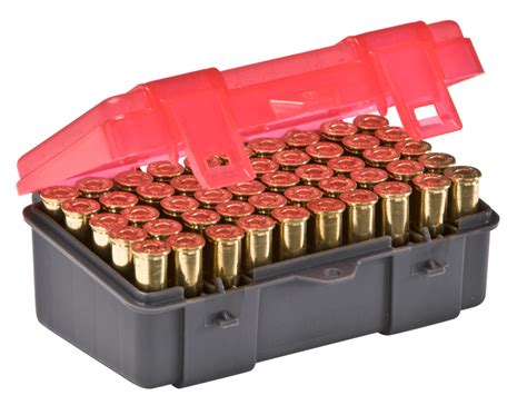 Plano 50-Round Pistol Ammo Box - Medium (122550) - Pull The Trigger