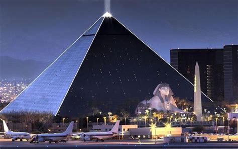 Luxor Hotel - Las Vegas, Nevada, USA Set within an iconic pyramid ...