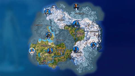 Fortnite Map With Names