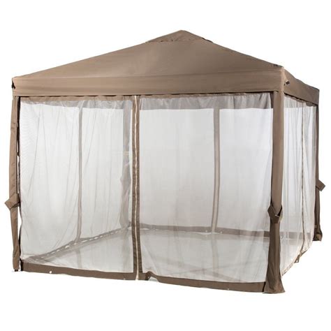 10 x 10 Outdoor Garden Gazebo with Mosquito Netting