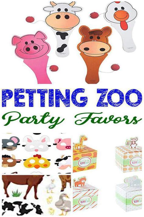 Best Petting Zoo Party Favor Ideas - Kid Bam