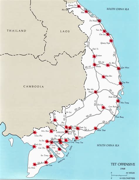 Maps - The Vietnam War