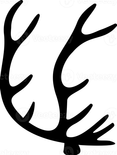 Christmas silhouette antler 23654731 PNG