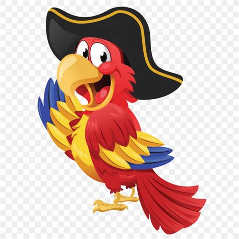 Pirate Parrot Piracy Clip Art, PNG, 1000x1000px, Parrot, Art, Beak ...