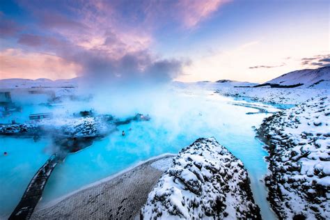 Blue Lagoon - Natural Geotheormal Hot Springs In Iceland