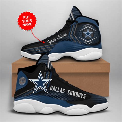 Dallas Cowboys NFL 1 Fan's Sport Shoes Gift For Fan White / Black J13 ...