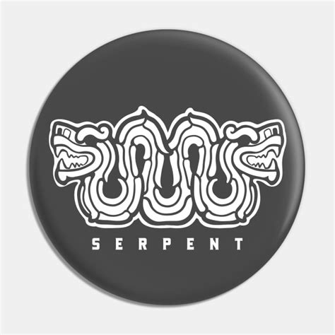 Aztec Double - Headed Serpent. Design for ancient art lovers - Serpent ...