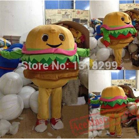 Burgers Hamburger Mascot Costume