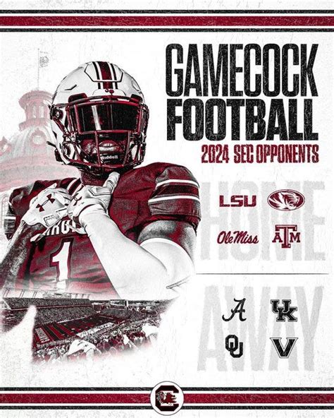 South Carolina Gamecock 2024 Football Schedule - Sari Winnah