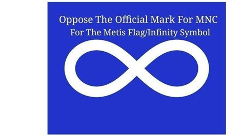 Petition · Oppose the OFFICIAL MARK for Metis Flag/Infinity Symbol By ...