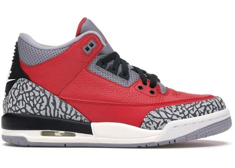 Jordan 3 Retro SE Fire Red (GS) - CQ0488-600