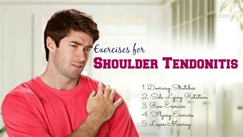 Physical therapy exercises for shoulder tendonitis - 37 best ones