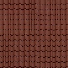 Clay roof tile texture seamless 03463