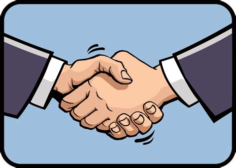 Cartoon Handshake - ClipArt Best