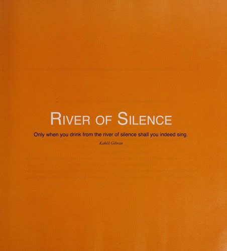 River of silence | Open Library