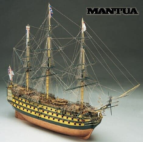 HMS Victory Model Ship Kit Deluxe - Mantua (MA738)