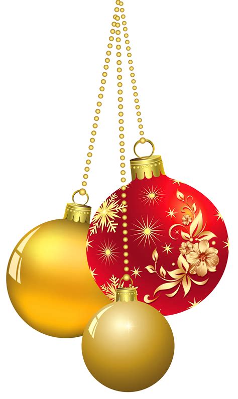 Transparent Christmas Ornaments PNG Clipart | Gallery Yopriceville ...