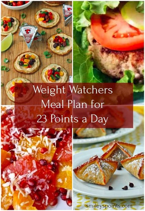 Weight Watchers Menu Plan For 24 Points | Blog Dandk