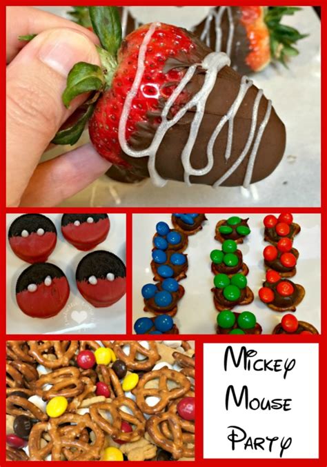 Mickey Mouse Party Food Ideas - Long Wait For Isabella