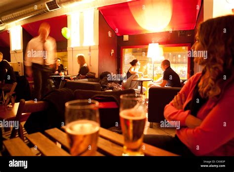 Nightlife Warsaw Poland Stock Photo - Alamy