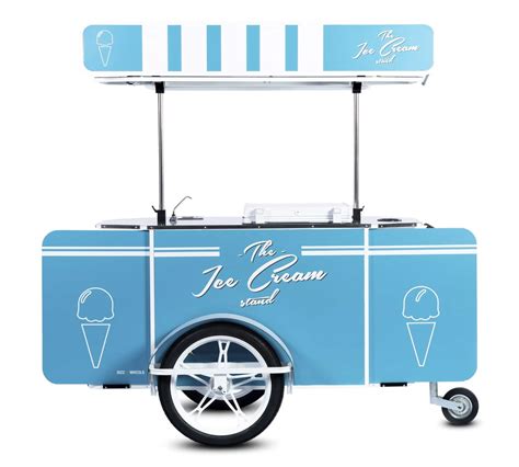 Ice Cream Cart - Food Carts - Bizz On Wheels Vending Solutions