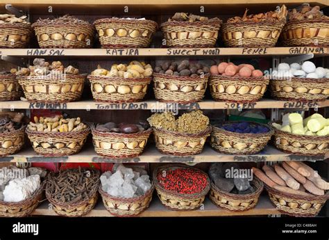 Spices at the spice souq in Deira, Dubai, United Arab Emirates Stock ...