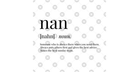 Nan Definition - Nan - Onesie | TeePublic