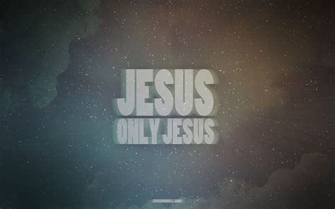 Jesus Only Jesus – FREE Download | Eric E. Kidwell