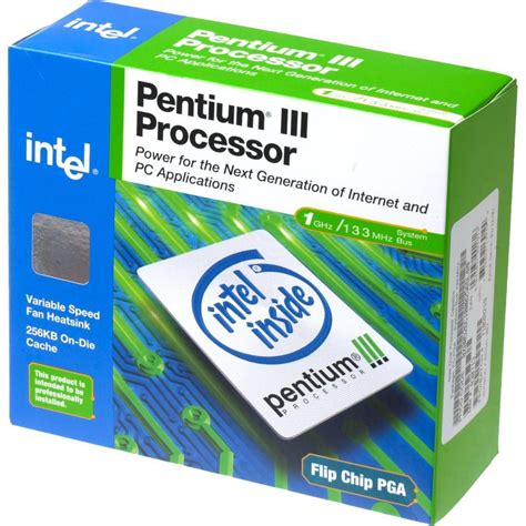 Intel Pentium III 1GHz Processor B&H Photo Video