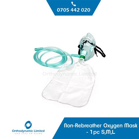 Non-rebreather oxygen mask - Orthodynamic - Call 0705442020