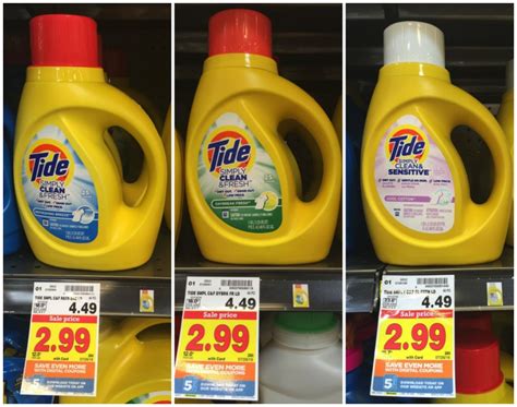 Tide Simply Clean ONLY $1.99 at Kroger! - Kroger Krazy