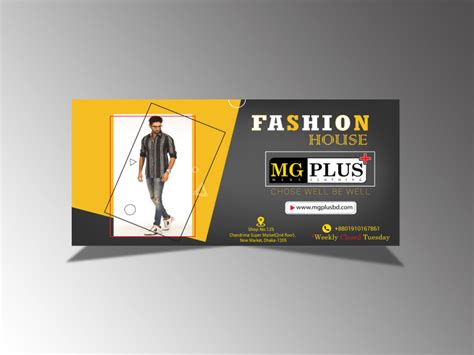 fashion clothes banner design by Jahid Hassan on Dribbble